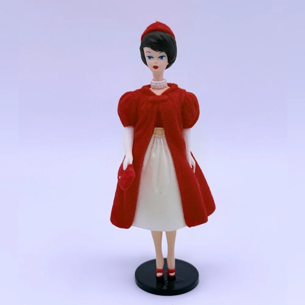 Vintage Silken Flame Barbie 1998 Hallmark Keepsake Christmas Ornament In Box